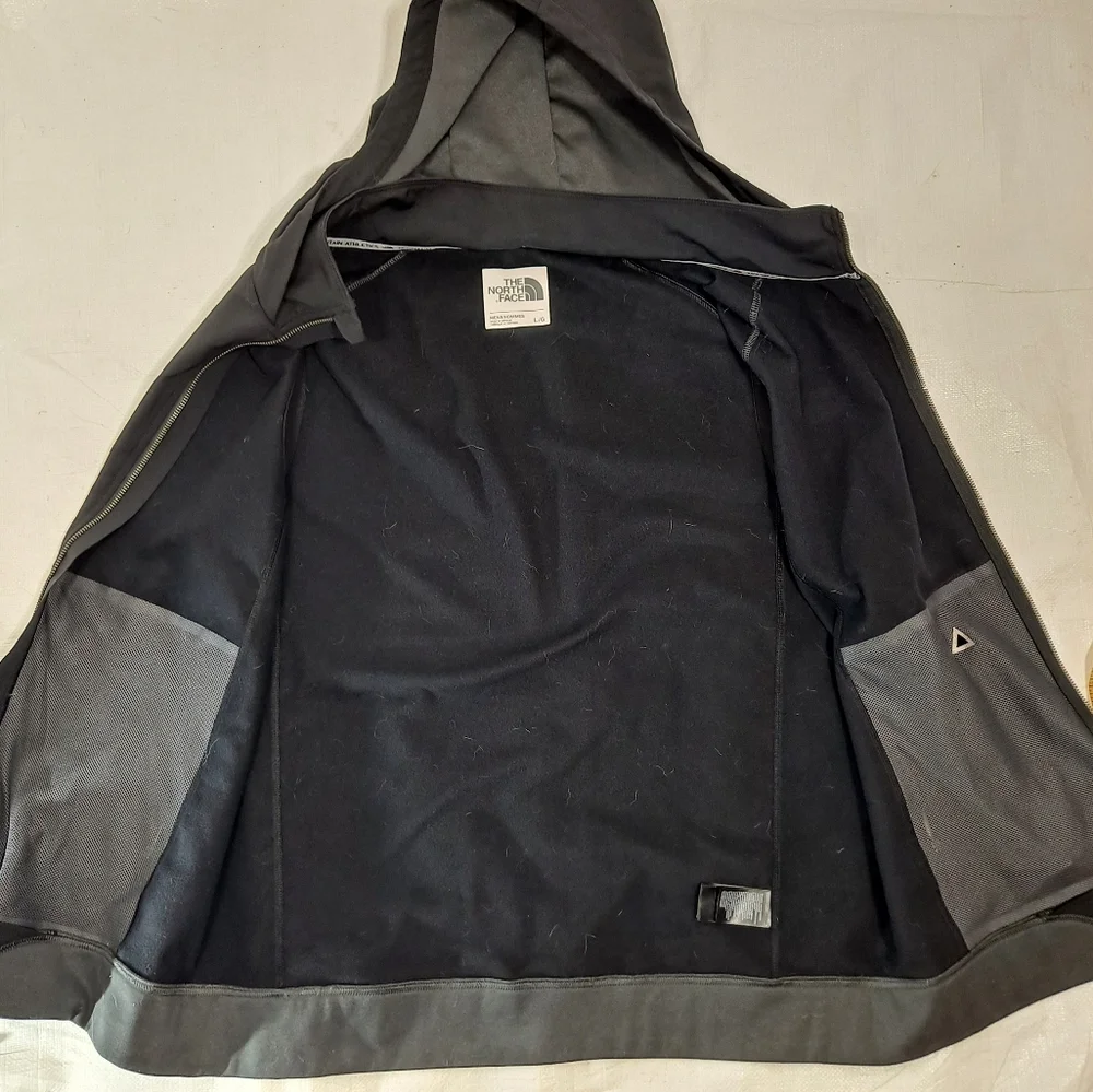 The North Face Black Softshell Hooded Vest